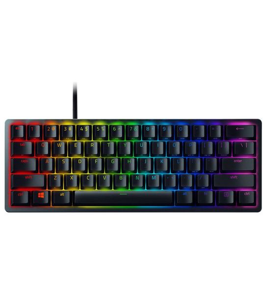 Razer Huntsman Mini Gaming Toetsenbord (Optisch Paars) Zwart QWERTY