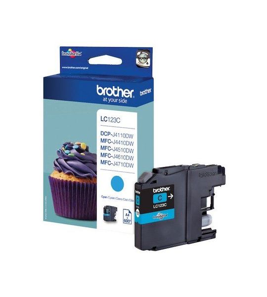 Brother LC-123C Inkt