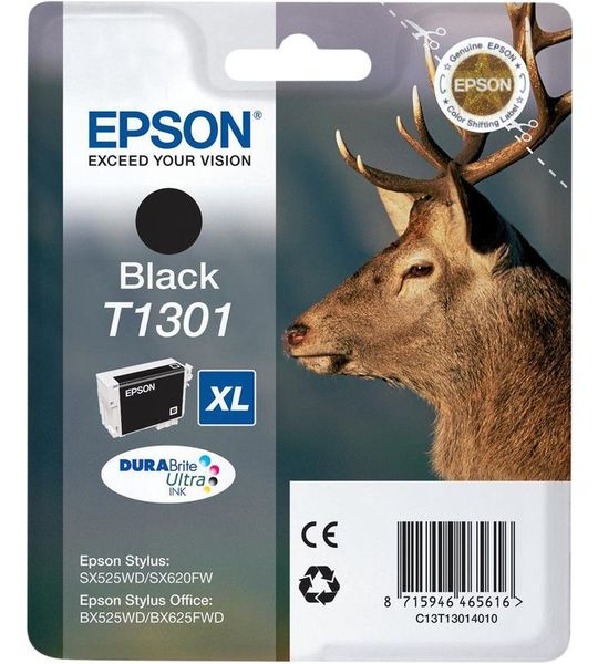 Epson T1301XL Cartridge Zwart