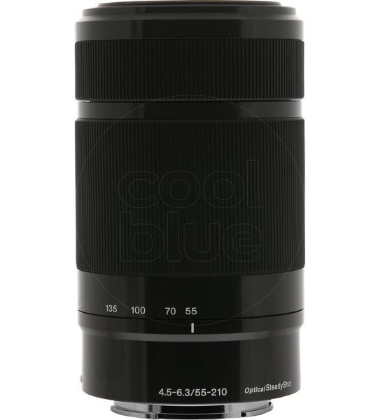 Sony E 55-210mm f/4.5-6.3 OSS Zwart