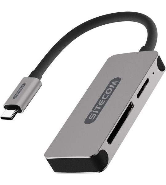 Sitecom USB-C Mini Card Reader - SD, MicroSD