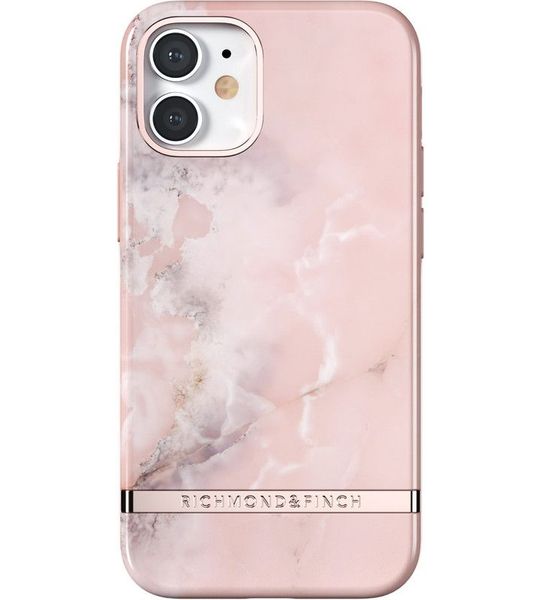 Richmond & Finch Pink Marble Apple iPhone 12 mini Back Cover