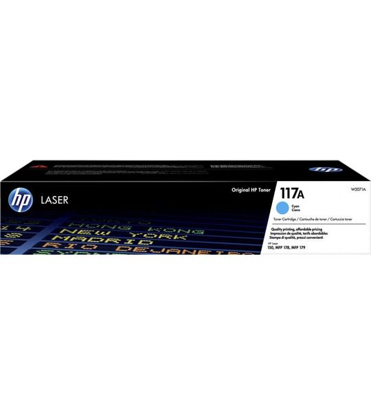 HP 117A Toner Cyaan