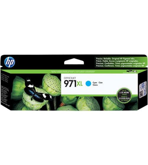 HP 971XL Cartridge Cyaan