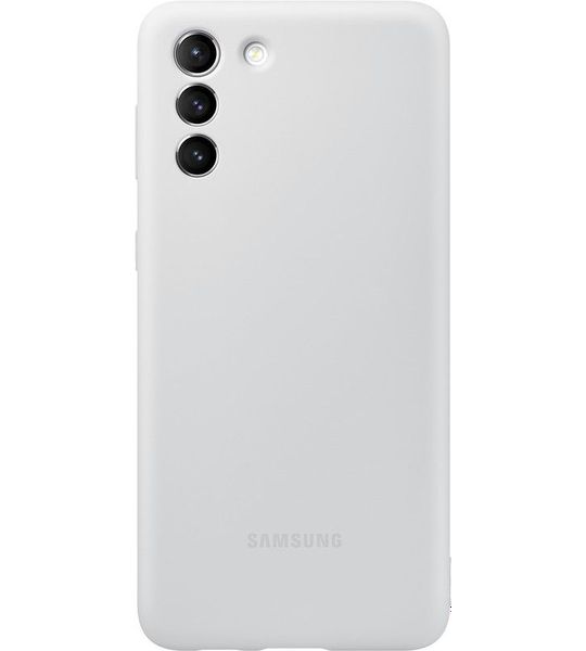 Samsung Galaxy S21 Plus Siliconen Back Cover Grijs
