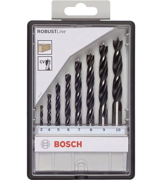 Bosch 8-delige Robust Line Borenset Hout