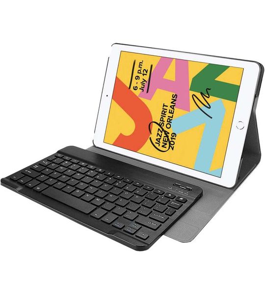 Just in Case Premium Apple iPad (2020)/(2019) Bluetooth Keyboard Cover QWERTY Zwart