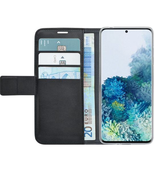 Azuri Wallet Samsung Galaxy S20 Plus Book Case Zwart