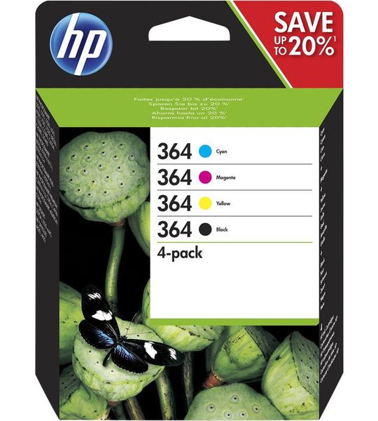 HP 364 Cartridges Combo Pack