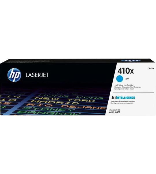 HP 410X Toner Cyaan (Hoge Capaciteit)