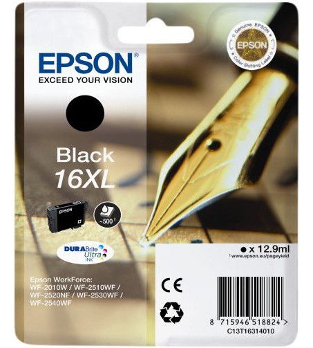 Epson 16XL Cartridge Zwart
