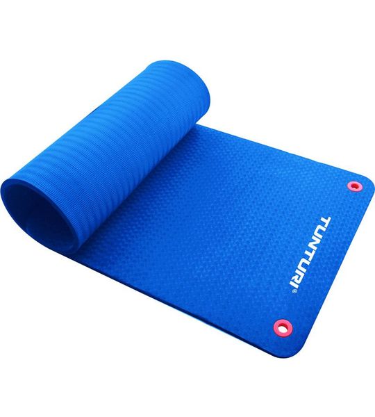 Tunturi Fitnessmat Pro 180 cm Blue