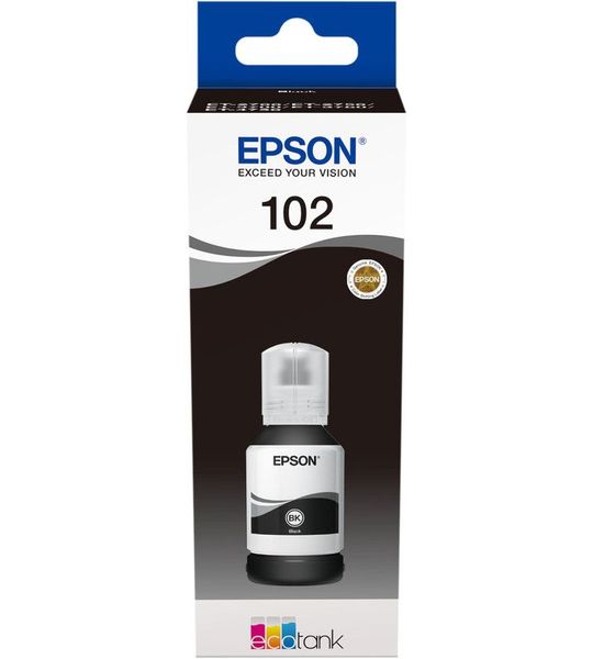 Epson 102 Inktflesje Pigmentzwart