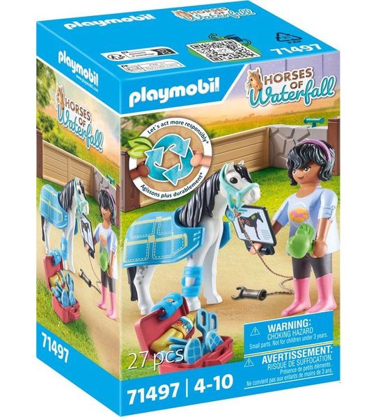 PLAYMOBIL Horses of Waterfall Paardentherapeut - 71497