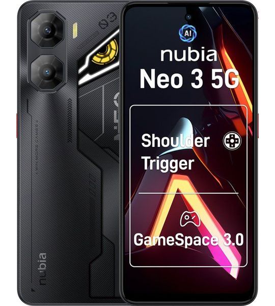 Zte Nubia Neo 3 5g - 256 Gb Zwart