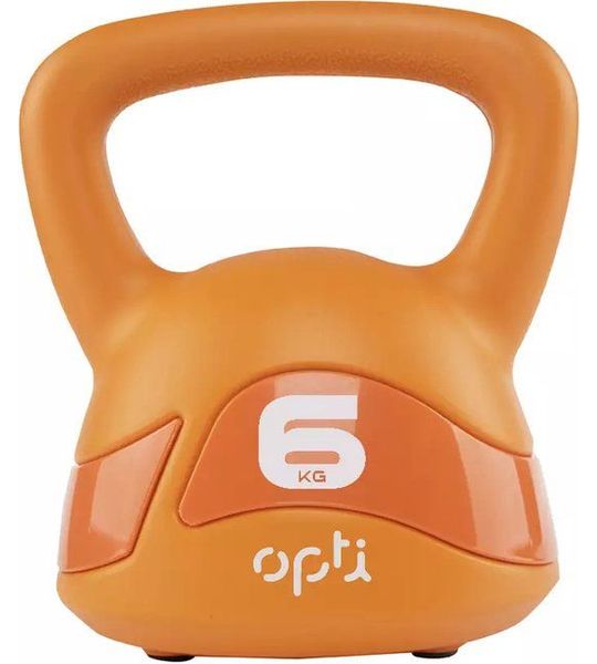 Opti 6 kg Kettlebell Vinly Oranje