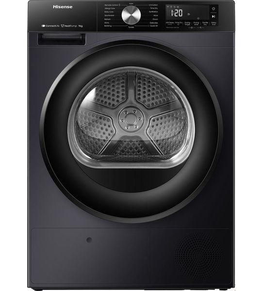 Hisense DH3S902BB3 Warmtepompdroger Zwart