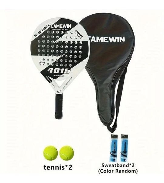 Bovista Padel Racket - Padelrackets - Padelracket - Wit