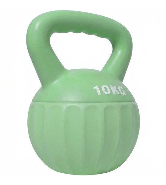 SPORTNOW Kettlebell-Zand-21L x 21B x 27H cm-Groen