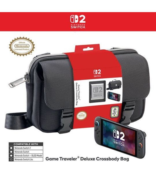 Nacon Nintendo Switch 2 Horizontale Zwart Hoes
