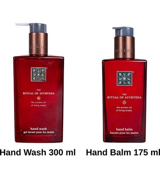 Rituals - Ayurveda - Hand Wash 300 ml - Hand Balm 175 ml - New Design