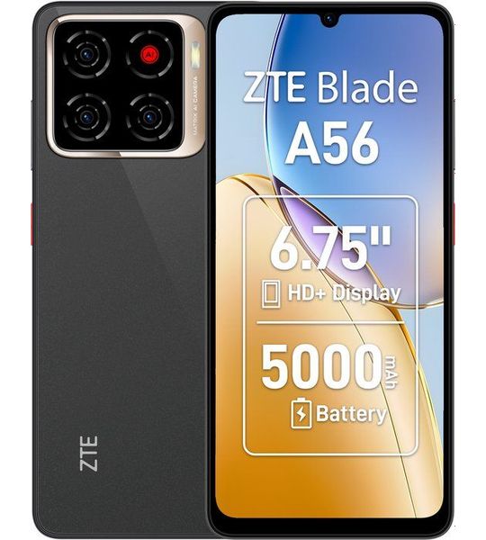 Zte Blade A56 - Zwart 128 Gb