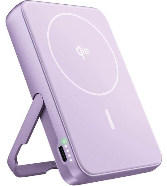 Fresh 'n Rebel Magnet Wireless Powerbank 10000 Mah Qi2 15w - Dreamy Lilac Paars