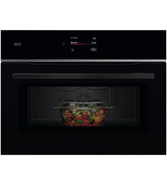 AEG TM7NK721B Inbouw combimagnetrons Zwart