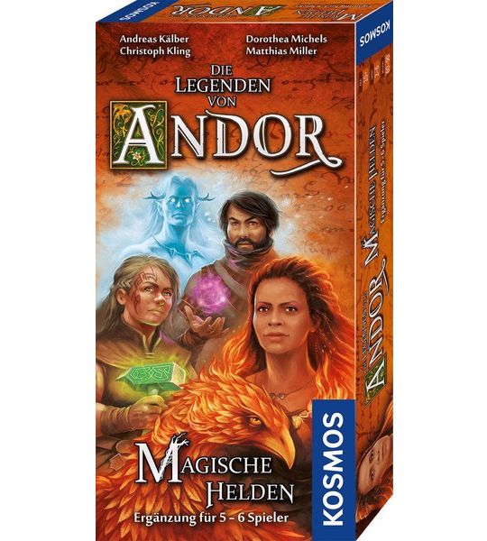 Kosmos Die Legenden von Andor - Magische Helden Bordspel Strategie