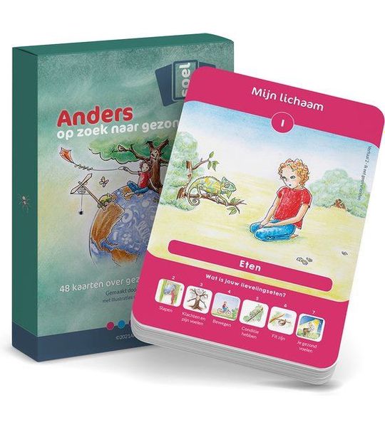 Spel 'Anders op zoek naar gezondheid' van Anders Gezond