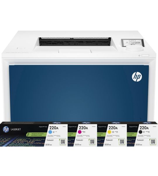 HP Color LaserJet Pro MFP 4202dw + 1 extra set toners