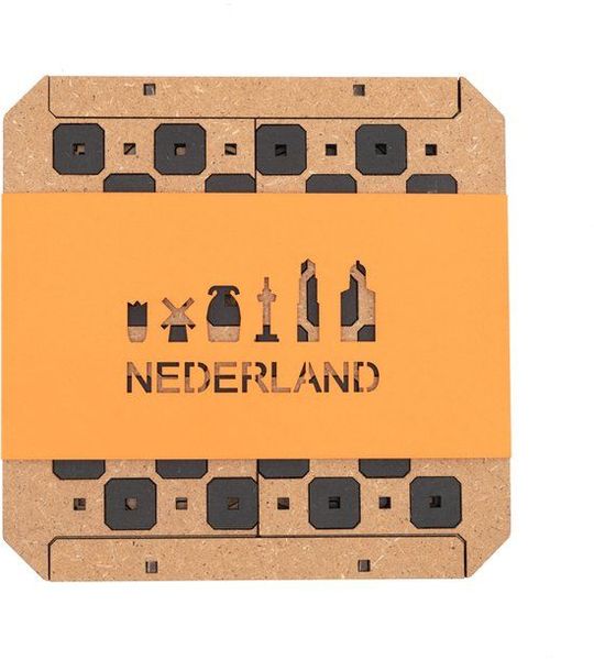 Meuq Design Nederland - Bord Spel - Schaakset - Cadeau - Spellen - CityChess