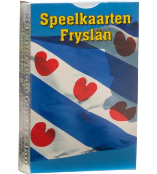 Kaartspel dat per 2 pakjes verpakt is.