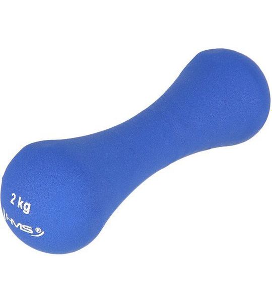 HMS Fitness Gietijzeren Dumbbell met Neopreen Coating - 2 kg