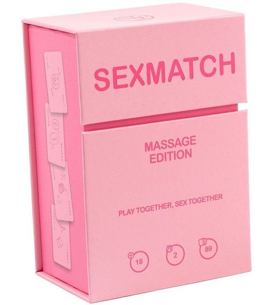 Secret Play - Sexmatch - Kaartspel voor koppels - Massage Edition SET