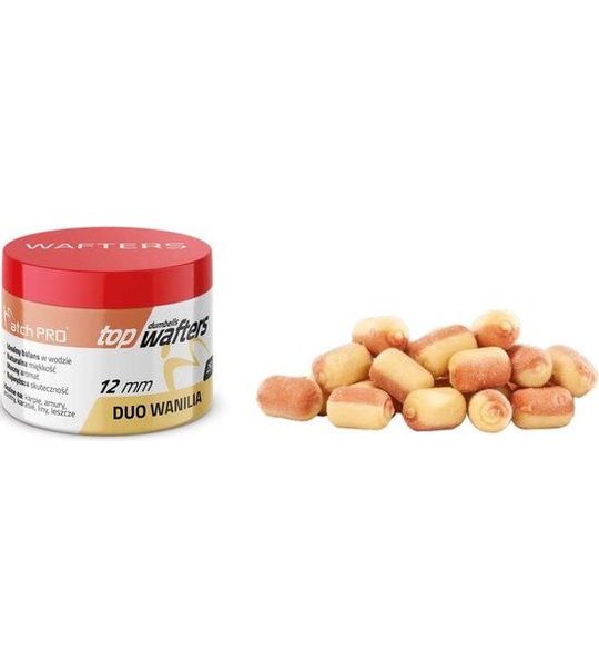 MatchPro Top Dumbells Duo Wafters 12mm 25gr - Smaak : Schrimp