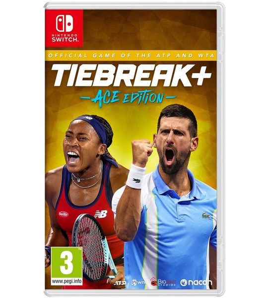 Nacon Tiebreak: Official Game Of The Apt & Wta Nintendo Switch