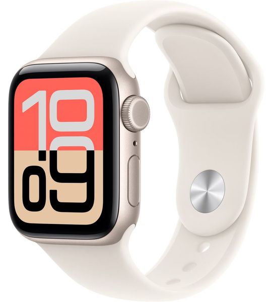 Apple Watch Se 3 gps + Cellular - 40mm starlight Aluminium Case Starlight Sport Band S/m Smartwatch