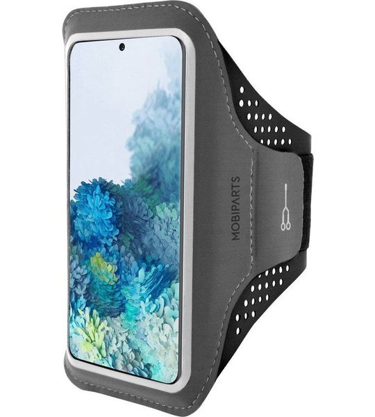 Mobiparts Comfort Fit Sportarmband Samsung Galaxy S20 Zwart