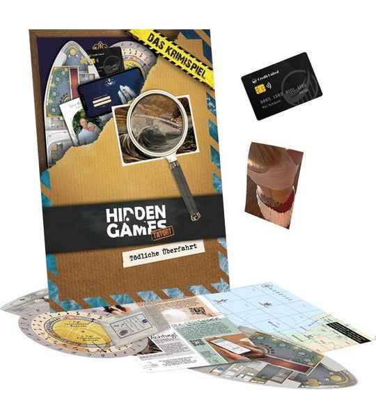 Hidden Games HGAK09TU, Kaartspel, Detective, 14 jaar, 90 min, Familiespel