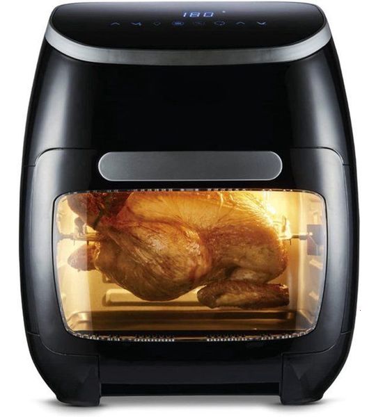 Heteluchtoven - 33cm x 39cm x 38cm - Zwart - Airfryer Oven