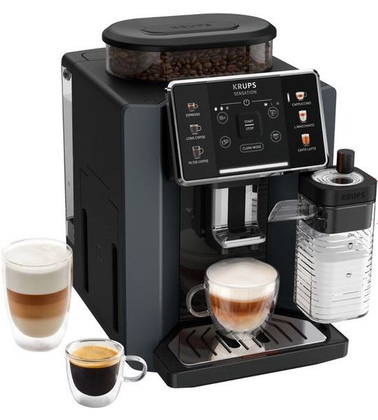 Krups Ea912b Sensation Milk M90 Volautomatische Espressomachine Zwart