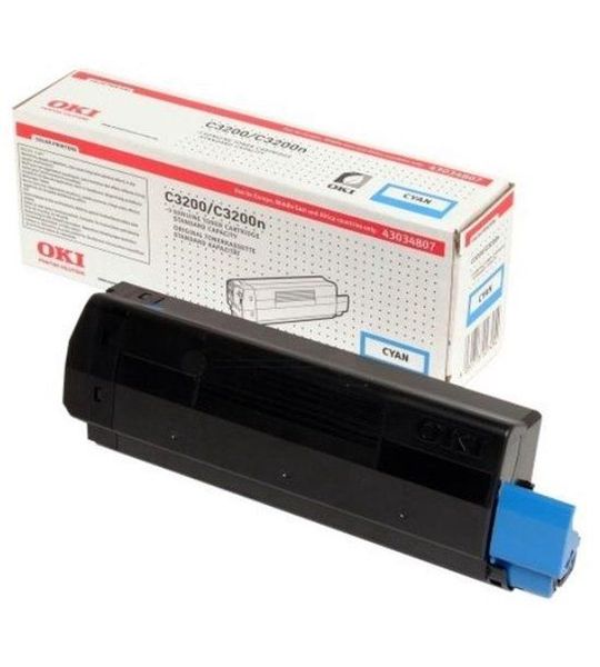 Oki 43034807 Toner cyaan