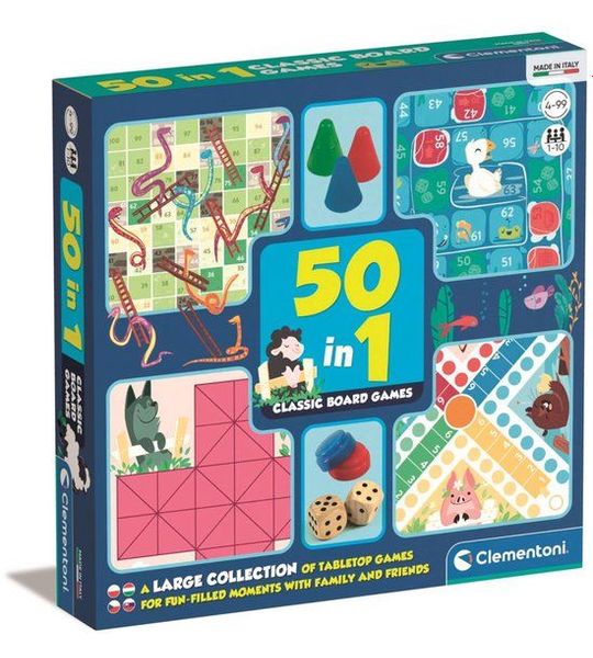 Colour Game Night Classic Game Collectie 50 in 1