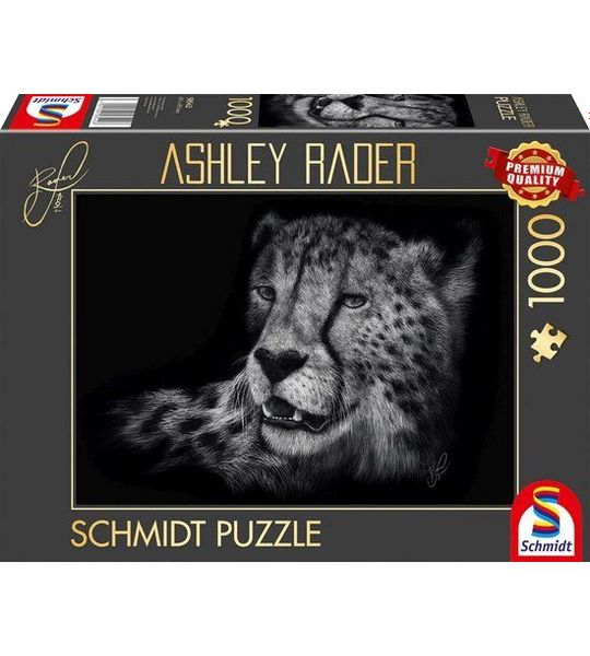 Ashley Rader Cheetah, 1000 stukjes - Puzzel