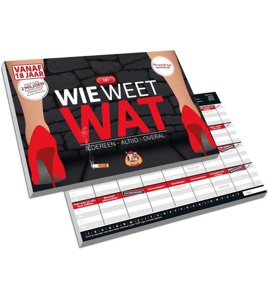 Wie Weet Wat, 18+