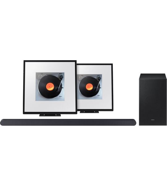 Samsung HW-S700D Zwart+ Samsung Music Frame HW-LS60D (2-pack)