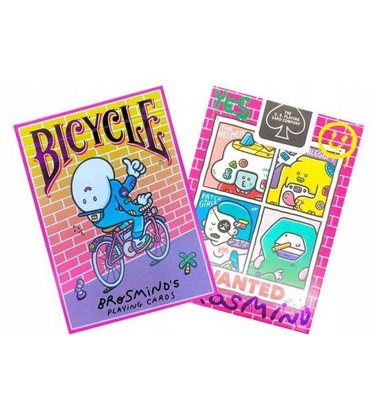 Bicycle Brosmind Speelkaarten - Unieke Street Art Design