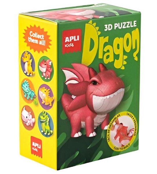 Apli Puzzel Draken Groen