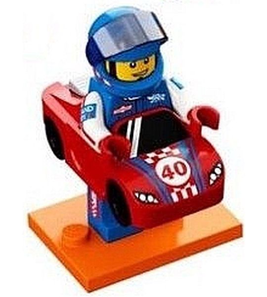 Lego minifiguur serie 18, Race Car Guy